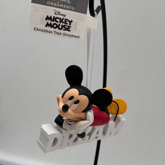 Hallmark Disney Mickey Mouse “Dream” Christmas Ornament - Picture 1 of 14